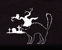 halloween cat t shirt
